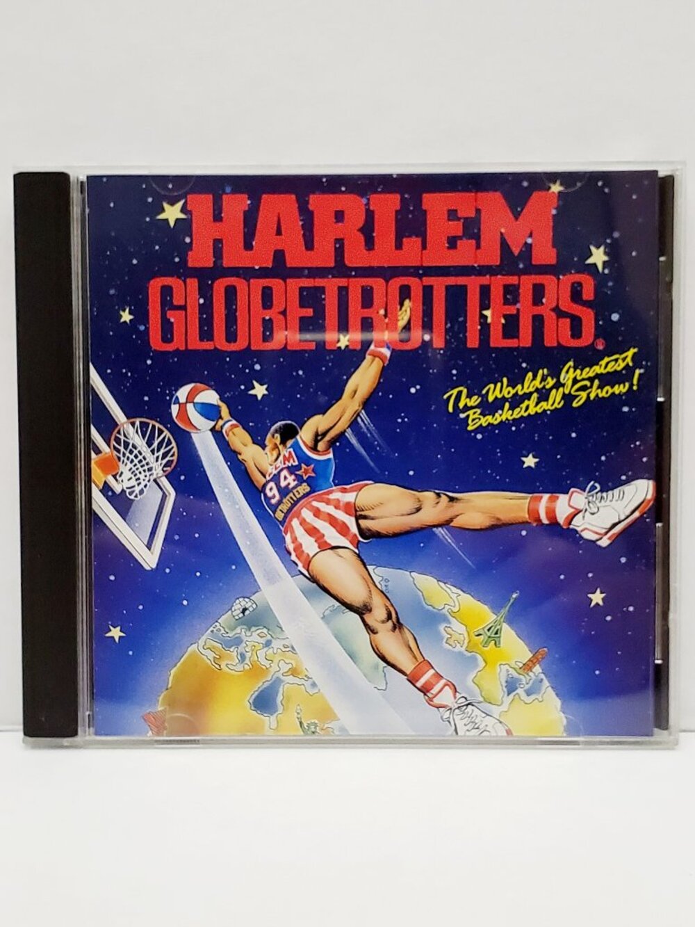HARLEM GLOBETROTTERS Vintage 90s World Tour Soundtrack Spirit Of The Game CD NBA